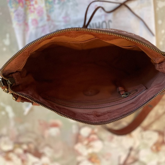 ♥️ NEW! Johnny Was Leather Cloud Purse Bag - Picture 11 of 17